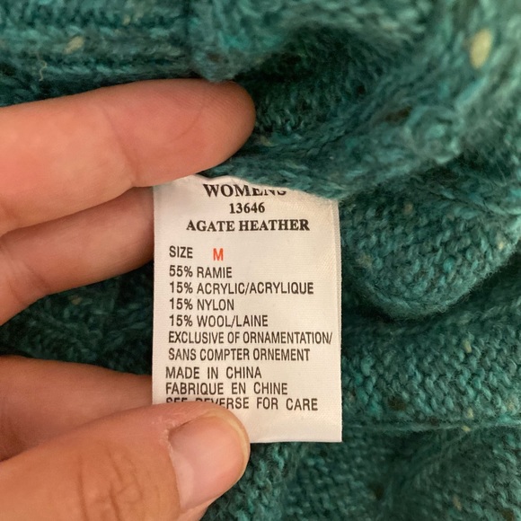 NWT Woolrich Women’s Sweater Knit Agate Heather - Picture 8 of 8